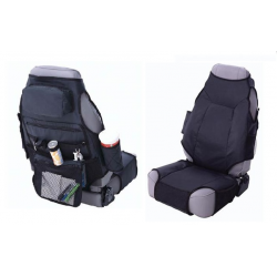 Front Seat Covers Black Smittybilt - Jeep Wrangler JK