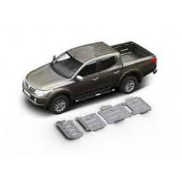 Protetor de motor RIVAL kit s/ tanque Mitsubishi