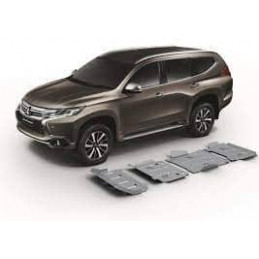 Protetor de motor RIVAL kit s/ tanque Mitsubishi