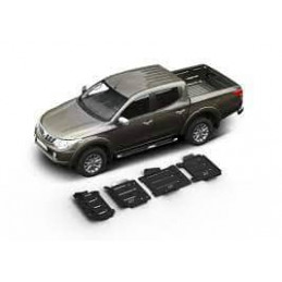 Protetor de motor RIVAL kit sem tanque Mitsubishi
