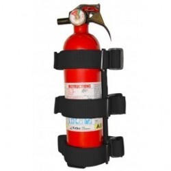 Fire Extinguisher Holder  Black