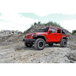 2,5" Rough Country lift kit suspension - Jeep Wrangler JK