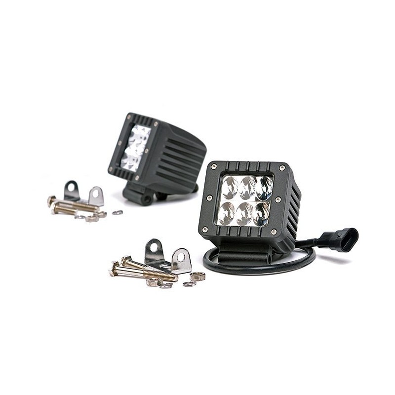 LED CREE LIGHTS SQUARE ROUGH COUNTRY (PAIR)